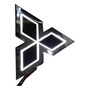 Adecuado Para Mitsubishi 5d Led Logo Coche 11.8x 10.2cm Mitsubishi Precis