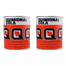  Kit 2 Pcs Cola Contato Adesivo Quimional P/ Isopor Forração