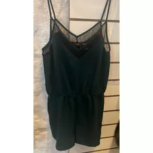 Vestido Mono Forever 21 Talle M Verde