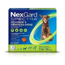 Antipulgas E Carrapatos Nexgard Spectra 7,6 A 15kg 1 Comp.