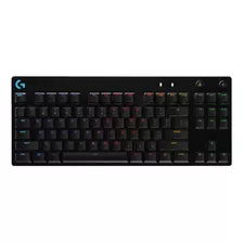 Teclado Gamer Logitech G Pro Mecanico Rgb Lightsync Gx Blue