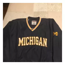 Chaqueta Vintage Michigan Wolverines Xl - Excelente Estado!