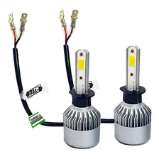 Par Lâmpadas Super Led H-tech H1 8000lm 6500k