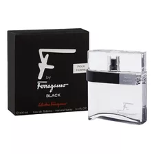 Perfume Ferragamo Black Para Hombre De Salvatore Edt 100ml