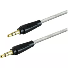 Cable Aux De Audio Estereo 3,5 Mm | M/m | Gris, 1 M