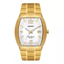 Relógio Orient Masculino Quadrado Dourado Ggss1017