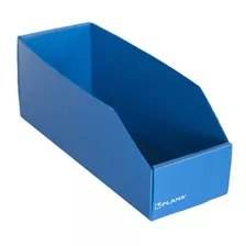 Caja Repuestera Multiuso De Plástico 30x10x11cm Pack X25 Color Azul