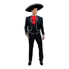 Traje De Charro Bordado Hombre Fiesta Mexicana 