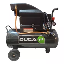 Compresor Aire Duca Electrico 25 Litros 2 Hp Ruedas 220v 