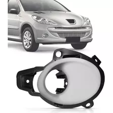 Suporte E Moldura Farol De Milha Peugeot 207 2008 À 2015