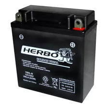 Bateria Herbo Moto Agm Gel Modelo Yb5l Libre Mantenimiento