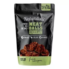 Naturalistic Snack Meatballs Duck And Apple 100gr Pethome