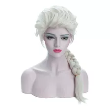 Peluca Elsa Frozen Trenza Larga (adulto - Mujer)