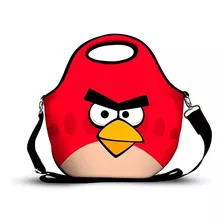 Bolsa Lancheira Térmica Em Neoprene Angry Bird