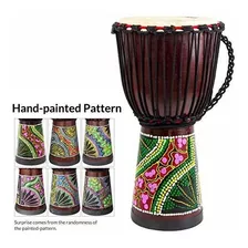 Tambor Africano, Tambor Djembe Congo Bongo Pintado A Mano, T