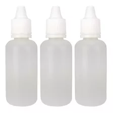 Frasco Plástico De 30ml - Conta Gotas - 1000un Tampa Lacre!