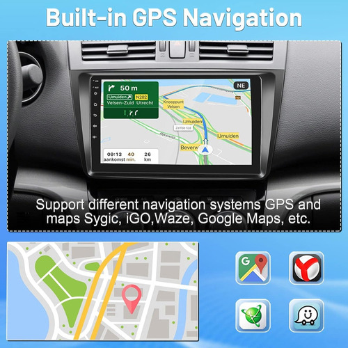 Para El Estreo De Coche Mazda3 Axela Radio Android 10 10-13 Foto 4