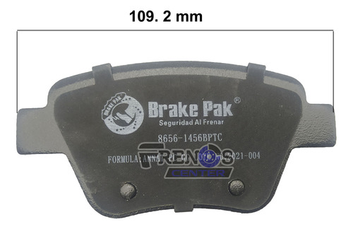 Pastilla Freno Tra Brake Pak Para Volkswagen Bora Foto 6