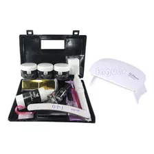 Kit Completo Uñas Gelificadas + Cabina Led. Envio Gratis