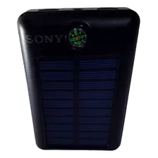 Sony Powerbank Solar 40000 Mah Usb Impermeable Linterna Led