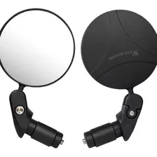 Kit Com 2 Espelho Retrovisor Bike Para Guidão Giratório 360