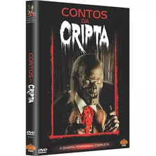 Contos Da Cripta 4ª Temporada - Box Com 4 Dvds - John Kassir