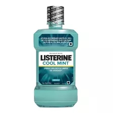 Enjuague Bucal Listerine Cool Mint Sabor A Menta 24hs 500 Ml