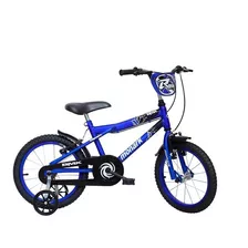 Bicicleta Infantil Bmx Ranger Monark Aro 16 Azul