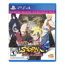 Naruto Shippuden: Ultimate Ninja Storm 4 Road To Boruto Naruto Shippuden: Ultimate Ninja Storm Standard Edition Bandai Namco Ps4 Físico