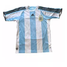 Camiseta Selección Argentina 2008 Fútbol Titular Mundial