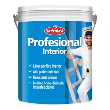 Pintura Latex Interior Prof Sinteplast 20 Lt - Sagitario Acabado Mate Color Blanco