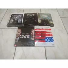 House Of Cards 1a A 5a Temporada Dvd Original Lacrado Raro