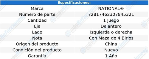 Jgo Reparacin Maza Del Daytona 84 Al 90 National Foto 3