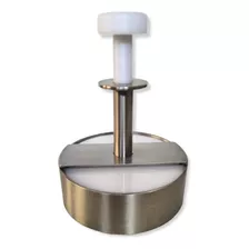 Modeladora De Hambúrguer Redondo 12,5 Cm Inox/polietileno