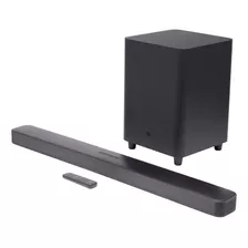 Home Theater Jbl Bar 5.1 4k Subwoofer 10 Inalambrico 550w Color Black