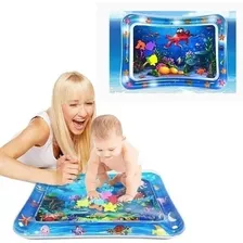 Alfombra De Agua Inflable Sensorial Para Bebe, Cojín De Agua