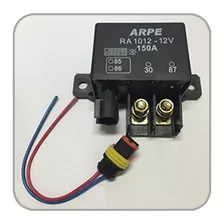 Rele Auxiliar De Partida Ra1012c 150a Na 12v C/ Conector