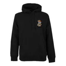 Sudadera Con Gorro Negra Mario Bros Alusin Bordado