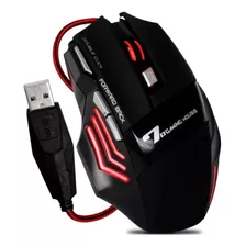 Mouse Gamer Led Jogos X7 3200 Dpi Com Rgb Usb Pc Ps4 Xbox