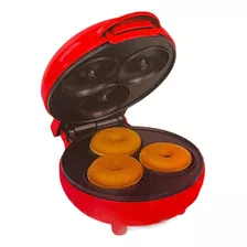 Maquina De Donuts Mini Rosquinhas Cor Vermelho 110v