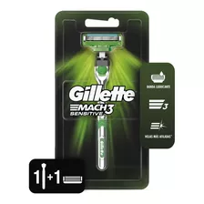 Máquina Para Afeitar Gillette Mach3 Sensitive