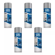 Kit 5un Tinta Spray Uso Geral Sra111 R Cinza Médio N6,5 250g