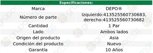 Jgo Faros Delanteros P/halog Jeep Compass 18 Al 20 Depo Foto 4