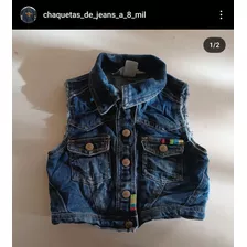 Chaqueta Mezclilla Niña