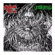 Satanik Goat Ritual / Vomit Angel Cacodemon 7 Ep + Poster 