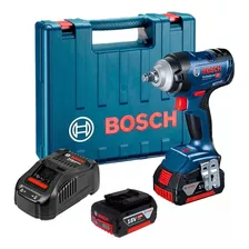 Llave De Impacto Bosch Gds 18v-400+2 Baterías 4ah Y Cargador