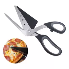 Tesoura Cozinha Profissional Multiuso Para Pizza 2 Em 1,