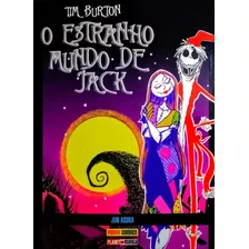 O Estranho Mundo De Jack (2007) Tim Burton / Mangá / 188 Páginas / Lombada Quadrada