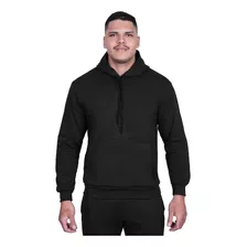 Moletom Masculino Blusa De Frio Canguru Capuz E Bolso Frente