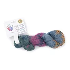 Lion Brand Yarn Wool-ease Hand Dyed Yarn, Milky Way